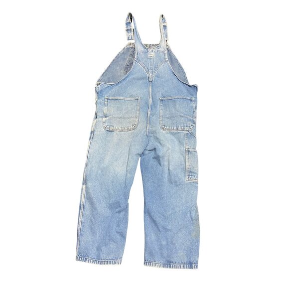 Vintage Liberty Overalls – Size 46x24 – Distressed Workwear - Picture 3 of 4